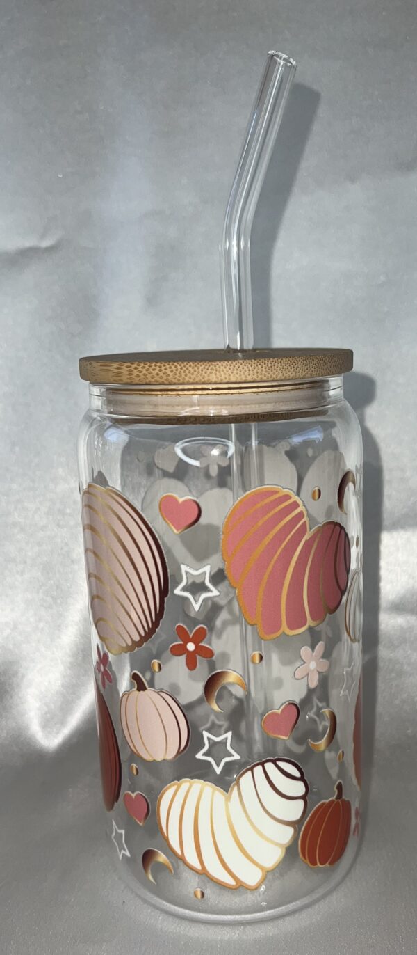 Clear glass can - Image 2