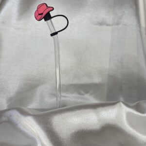 PINK HAT STRAW COVER.