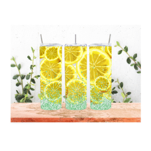 LEMON SKINNY TUMBLER.