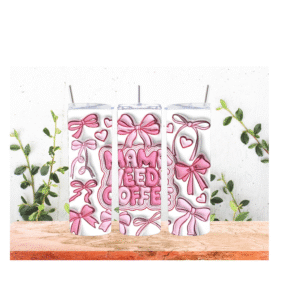 MAMA NEEDS COFFE SKINNY TUMBLER.